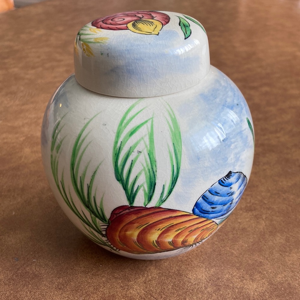 Vintage Jar Masons South Seas Series